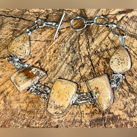 Picture Jasper Bracelet 6” - 7 1/2” - Picture 6 of 7